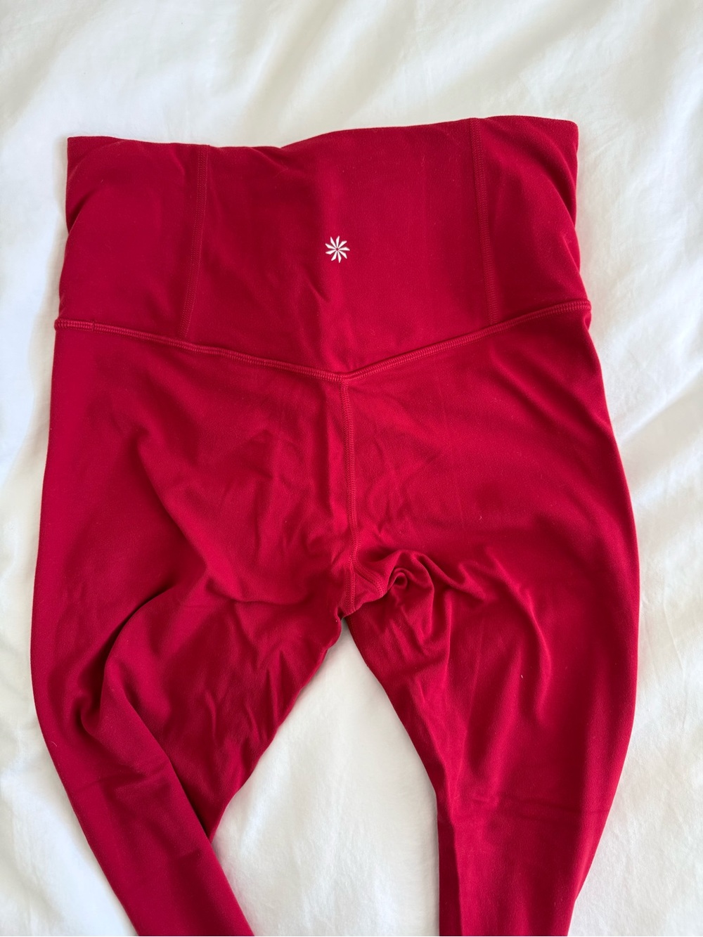 Athleta Crimson High-Rise Leggings size S